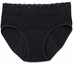 Fragrances, Perfumes, Cosmetics Menstrual Briefs, black - Platanomelon Kiwitas Encage Menstrual Briefs