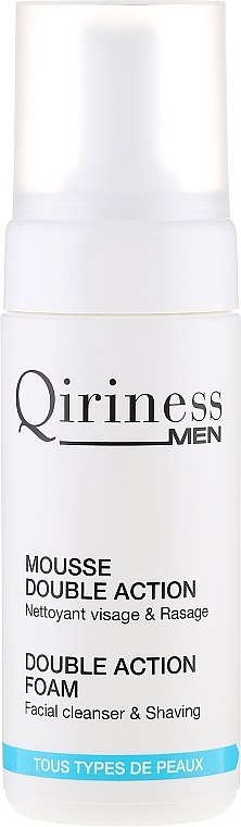 Double Action Cleansing Foam - Qiriness Double Action Foam — photo N1