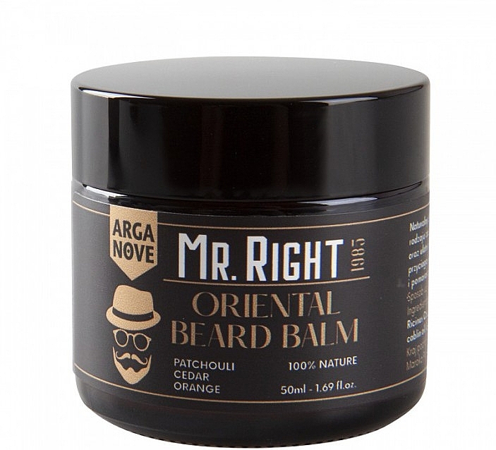 Beard Balm - Arganove Mr. Right Beard Balm — photo N1