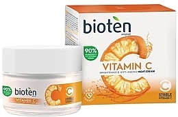 Night Face Cream with Vitamin C - Bioten Vitamin C Night Cream — photo N1