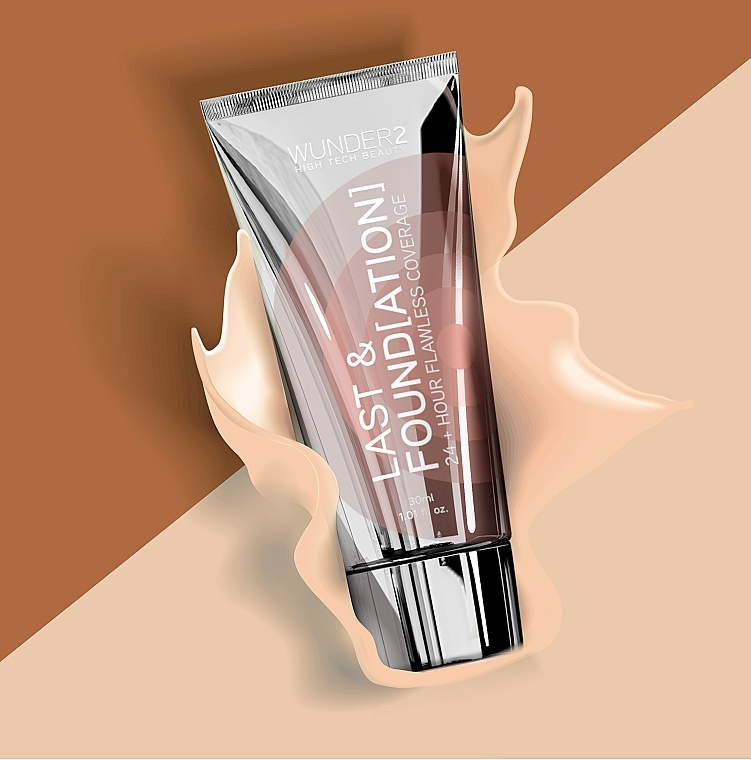 Long-Lasting Foundation - Wunder2 Last & Foundation 24 Hours Flawless Coverage — photo N2