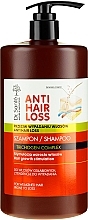 Fragrances, Perfumes, Cosmetics Weak & Loss-Prone Hair Shampoo with Pump - Dr. Sante Anti Hair Loss Shampoo