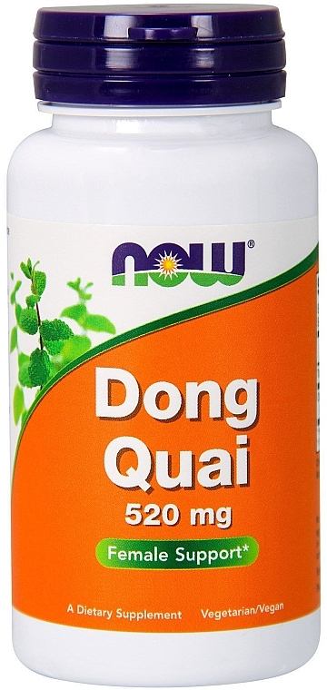 Capsules "Dong Quai", 520 mg - Now Foods Dong Quai — photo N1