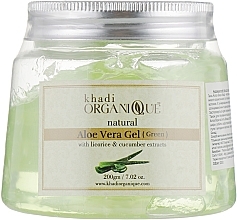 Fragrances, Perfumes, Cosmetics Natural Hair & Skin Aloe Vera Gel (green) - Khadi Organique Aloevera Gel (Green)