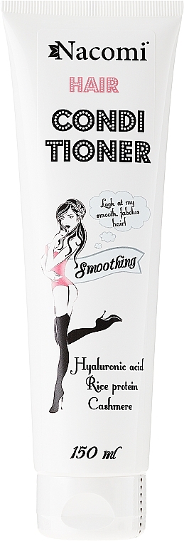 Moisturizing and Smoothing Hair Conditioner - Nacomi Smoothing Conditioner — photo N1
