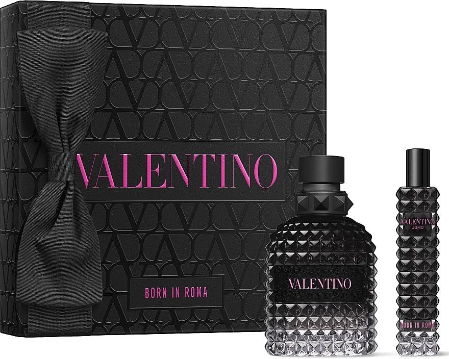 Valentino Uomo Born In Roma - Set (edt/50ml + edt/15ml) — photo N1