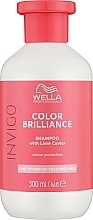 Color Protection Shampoo for Colored & Natural Hair - Wella Professionals Invigo Brilliance Fine Hair Shampoo — photo N2