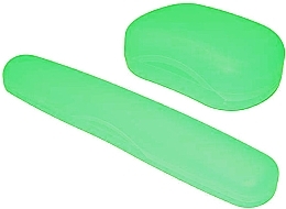 Fragrances, Perfumes, Cosmetics Soap and Toothbrush Case Set, green - Sanel