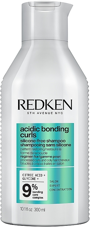 Curly Hair Shampoo - Redken Acidic Bonding Curls Silicone-Free Shampoo — photo N1