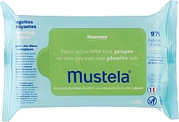 Fragrances, Perfumes, Cosmetics Cleansing Baby Wipes - Mustela Bebe Cleansing Wipes