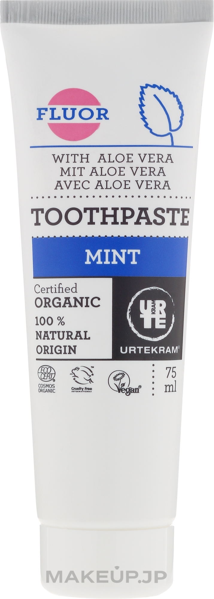 Toothpaste "Mint" - Urtekram Mint Toothpaste — photo 75 ml