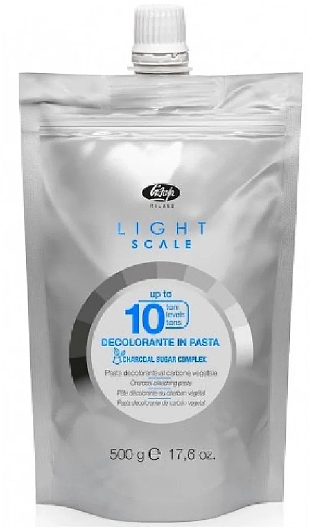 Lightening Charcoal Hair Paste - Lisap Light Scale Up To 10 — photo N1
