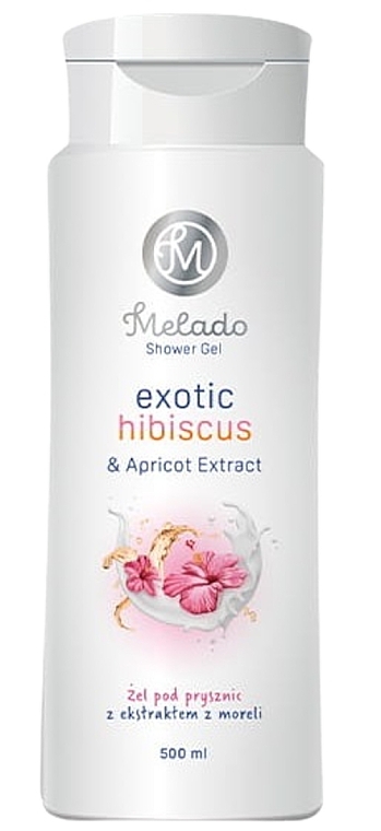 アプリコット ＆ ハイビスカス エキス 配合 シャワー ジェル - Natigo Melado Exotic Hibiscus And Apricot Extract Shower Gel — photo N1