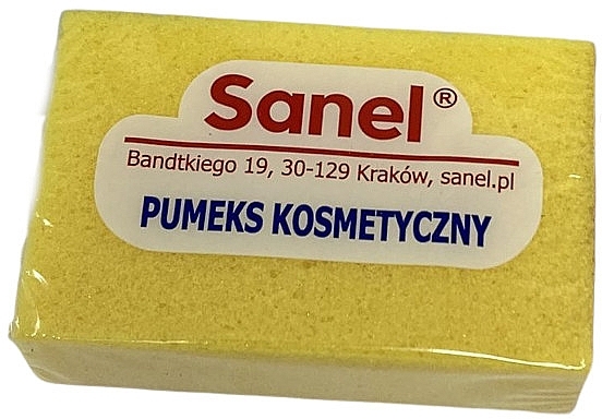 Colored Cosmetic Pumice, yellow - Sanel — photo N1