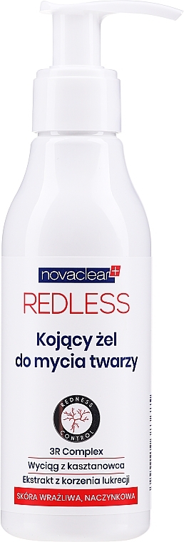 Soothing Cleansing Gel - Novaclear Redless Soothing Facial Cleanser — photo N1