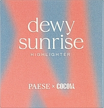 Highlighter - Paese Dewy Sunrise Highlighter — photo N2