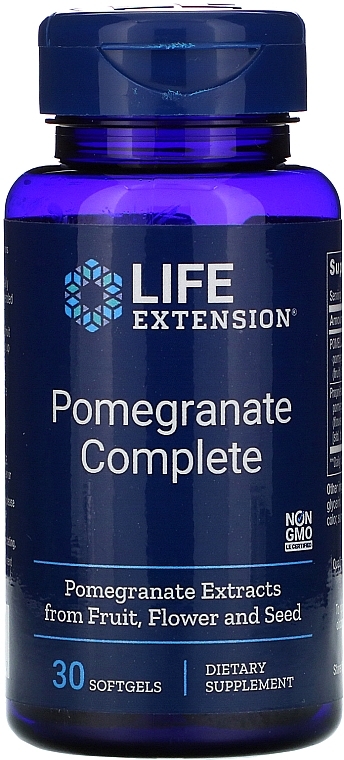 Dietary Supplement "Pomegranate" - Life Extension Pomegranate Complete — photo N1