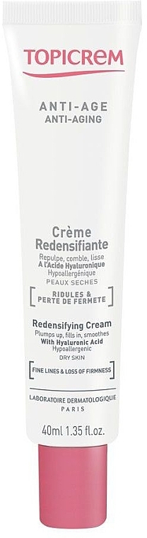 Active Moisturizing and Lifting Cream - Topicrem Anti-Aging Redensifying Cream — photo N1