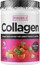 Tutti Frutti Flavored Collagen + Vitamin C and Zinc - PureGold Beef Collagen Tutti Frutti — photo N1