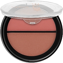 Fragrances, Perfumes, Cosmetics Blush - TopFace Instyle Twin Blush On