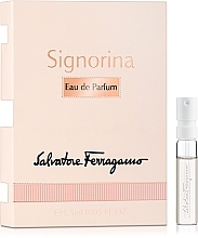 GIFT! Salvatore Ferragamo Signorina - Eau de Parfum (sample) — photo N1