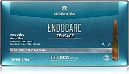 Firming Anti-Wrinkle Ampoules - Cantabria Labs Endocare Tensage Ampoules — photo N3