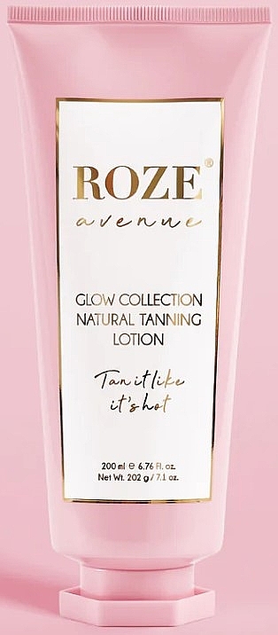 Natural Tanning Lotion - Roze Avenue Glow Collection Natural Tanning Lotion — photo N1