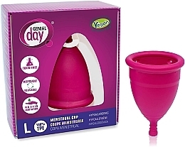 Fragrances, Perfumes, Cosmetics Menstrual Cup, L-size - Genial Day Menstrual Cup Large