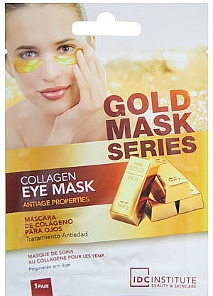 Hydrogel Eye Mask with Collagen - IDC Institute Gold Collagen Eye Mask — photo N1