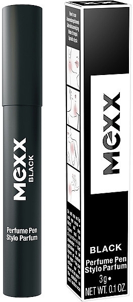 Mexx Black Woman Parfum To Go - Pen Perfume — photo N1