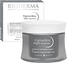 Face Cream - Bioderma Pigmentbio Night Renewer Brightening Overnight Care — photo N2