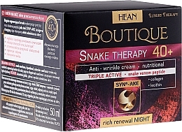 Fragrances, Perfumes, Cosmetics Night Face Cream - Hean Boutique Snake Therapy Night Cream