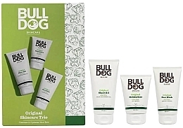 Fragrances, Perfumes, Cosmetics Set - Bulldog Skincare Original Skincare Trio Set (sh/gel/175mln+f/wash/150ml+f/cr/100ml)