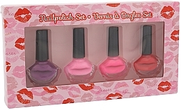 Fragrances, Perfumes, Cosmetics Nail Polish Set - Cosmetic 2K Kiss Nailpolish Set (polish/4x6ml)