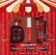 Fragrances, Perfumes, Cosmetics Jeanne Arthes Boum Vanille Sa Pomme D'Amour - Set (edp/100ml + b/cr/50ml + lip/gloss/8ml)