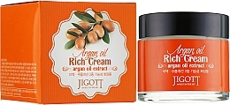 Fragrances, Perfumes, Cosmetics Rich Face Cream with Argan Oil - Jigott Argan Oil Rich Cream