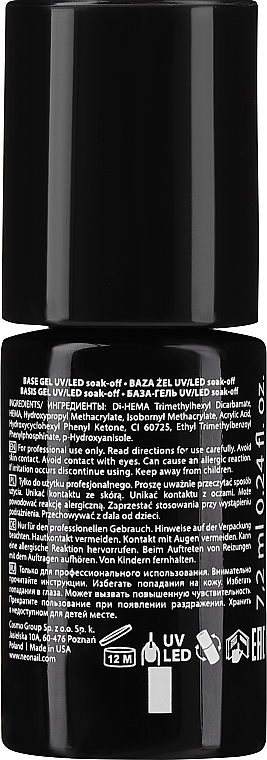 Gel Polish Base Coat - NeoNail Professional Base Extra — photo N5