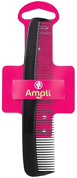 Hair Brush, black, 18.3cm - Ampli — photo N1