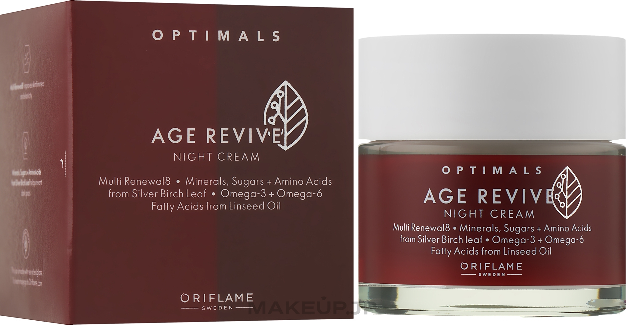 Anti-Aging Night Cream - Oriflame Optimals Age Revive Cream — photo 50 ml