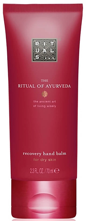 Recovery Hand Balm with Almond & Indian Rose Scent - Rituals The Ritual of Ayurveda Recovery Hand Balm — photo N1