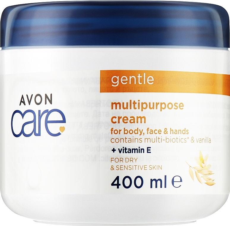 Multifunctional Face, Hand and Body Cream 'Soft Care' - Avon Care Gentle Cream — photo N1