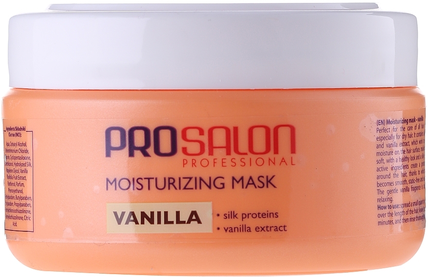 Moisturizing Vanilla Mask - Prosalon Hair Care Mask — photo N3