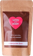 Coffee Body Scrub "Aromatic Coffee" - Love Your Body Peeling  — photo N2