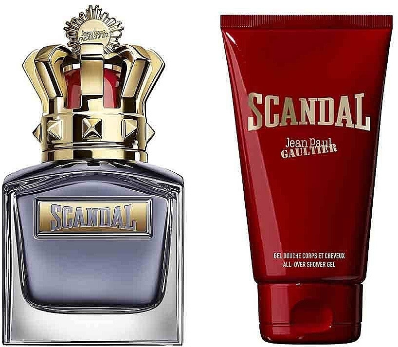 Jean Paul Gaultier Scandal Pour Homme - Set (edt/50ml + sh/gel/75ml) — photo N2