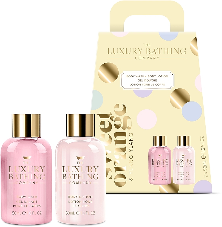 Set - Grace Cole The Luxury Bathing Delightful Duo Set (sh/gel/50ml + b/lot/50ml) — photo N1