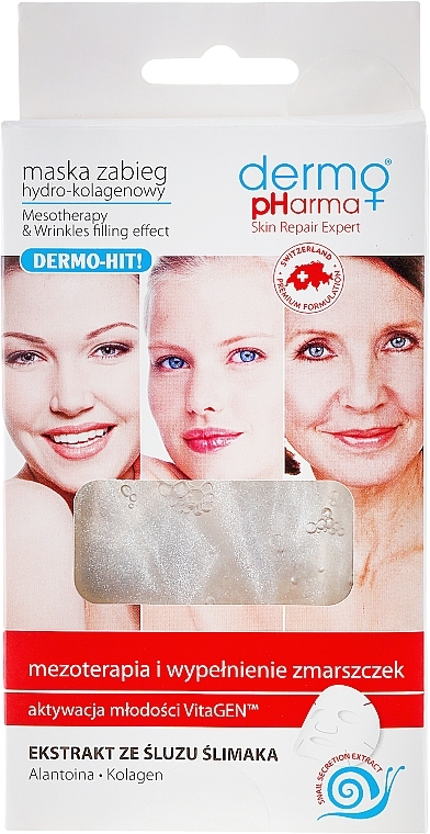 Mesotherapy & Wrinkles Filling Effect Face Mask - Dermo Pharma Mesotherapy & Wrinkles Filling Effect — photo N1