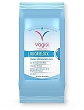 Intimate Wash Wet Wipes - Vagisil Intimate wipes Odor Block — photo N1