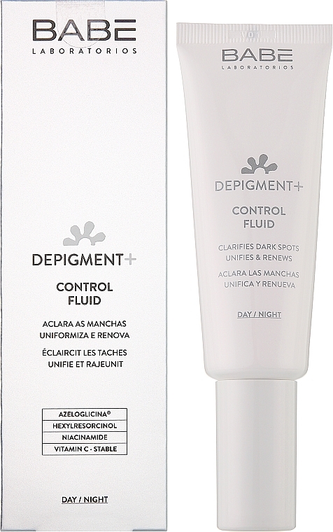 Moisturizing Fluid - Babe Laboratories Depigment+ Control Fluid — photo N2