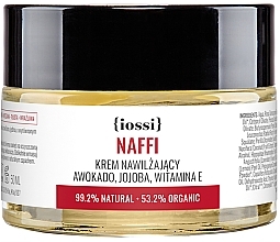 Fragrances, Perfumes, Cosmetics Moisturizing Cream "Avocado and Jojoba" - Iossi NAFFI Cream