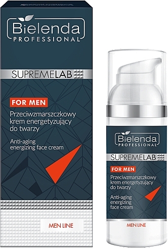Anti-Wrinkle Men Face Cream - Bielenda Professional SupremeLab For Men  — photo N1